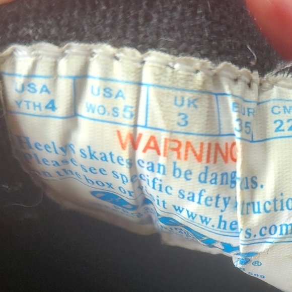 Heelys Multicolor Roller Shoes YOUTH size 4 - Picture 10 of 10